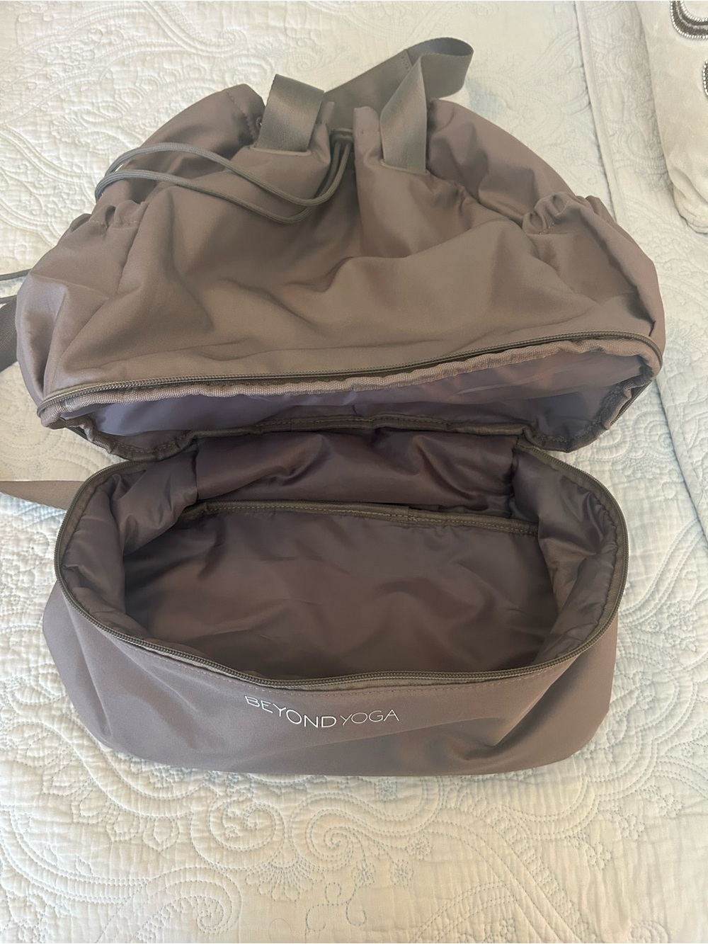Beyond Yoga Drawstring Gym Backpack - Picture 3 of 7